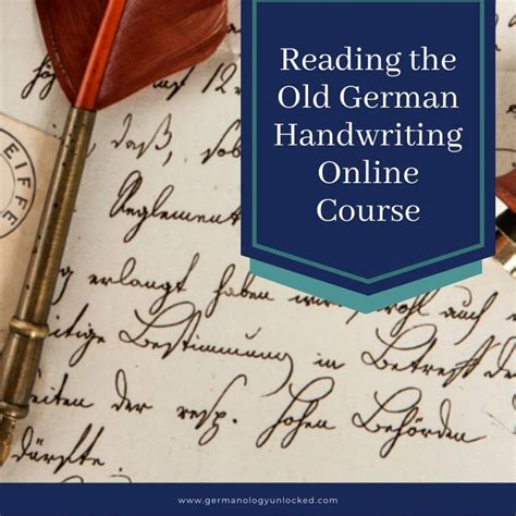 The History Of Old German Cursive Alphabet And Typefaces In 2023
