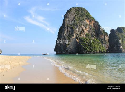 Beaches Of Railay In Krabi Thailand Stock Photo Alamy