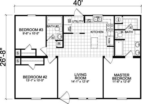 Best 30 x 40 house plans house design ideas, 24x40 arched cabin distribucion de casas peque 241 as, 24x40 2 bedroom house plans beautiful the 10 best 24x40, 40x40 barndominium floor plans lovely 20 24x40 floor plans, stunning 20 images 24x40 house plans home building plans. Willow Manor 4403M2 3 Bedrooms 1067 Square Feet 40'x26'8 ...