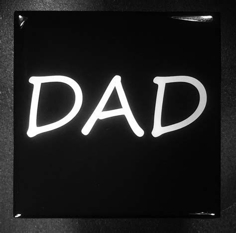 Dad Ceramic Tile Coaster For Fathers Day Tile Coasters Tiles Ceramics