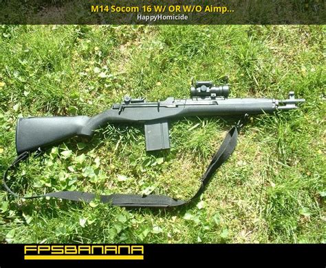 M14 Socom 16 W Or Wo Aimpoint Day Of Defeat Source Mods
