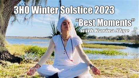 Kundalini Yoga Festival In Florida 3ho Winter Solstice Sadhana