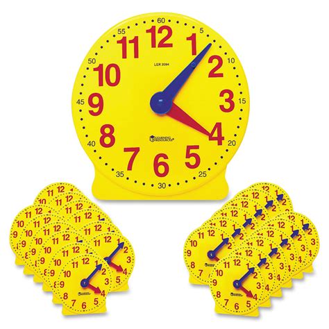 Classroom Clock Kit Lrnler2102