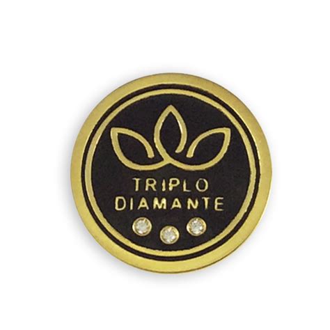 Pin Hinode Triplo Diamante Personalizada E Desenvolvida Pela Mkorn