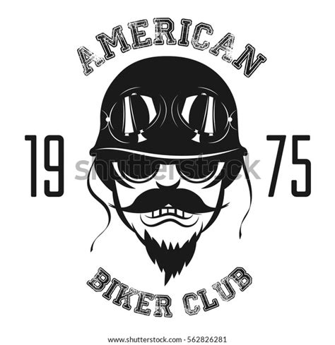 Logo Motorcycle Club Vector Illustration Stock Vector Royalty Free