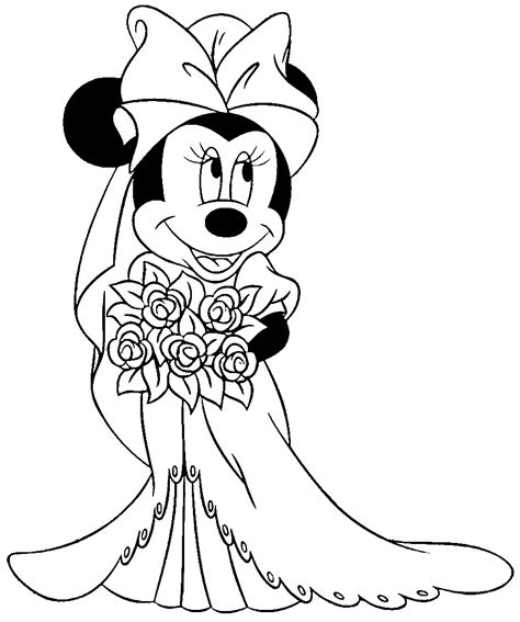 Gratis Malvorlagen Minnie Mouse - Kostenlose Malvorlagen Ideen