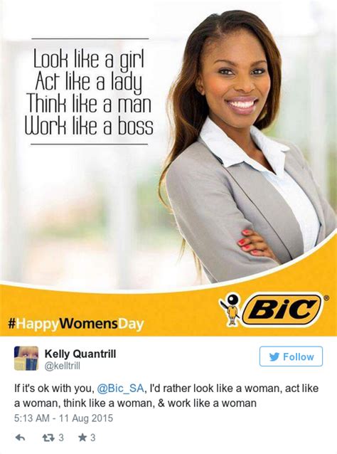 Retail Hell Underground Bic Apologizes For Sexist Womens Day Ad On