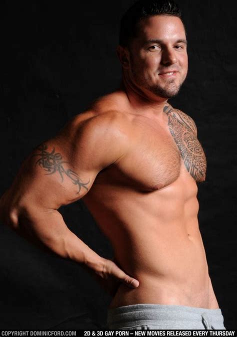 Introducing New Muscular Gay Porn Star Ronnie J