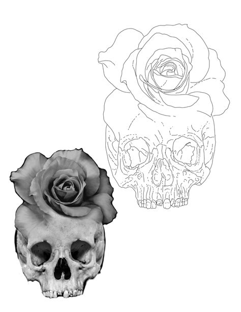 Pin By Chris Marcks On Flash Art In Skull Tattoo Design Tattoo