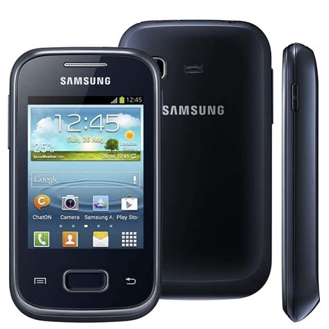 Celular Samsung Galaxy Pocket Gt S5300 Preto Com Android 23 Wi Fi 3g