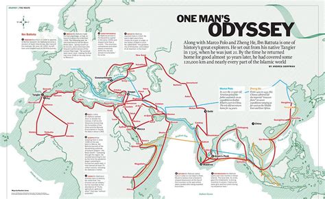 One Mans Odyssey Ibn Battuta World History Lessons History