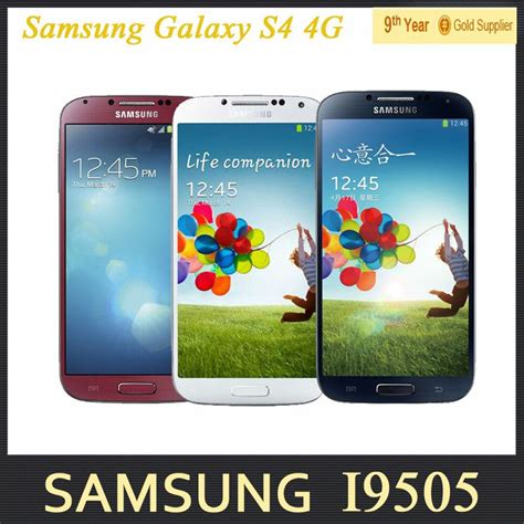 Samsung Galaxy S Iv S4 I9500 I9505 Original Unlocked Mobile Phone 3gand4g