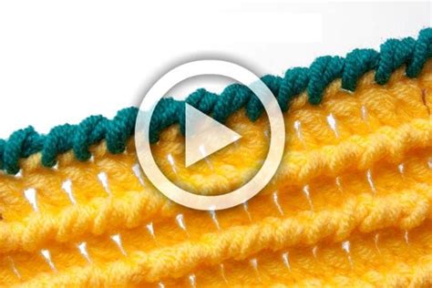Lindos puntos tejidos a crochet con video tutorial y diagramas. Alcrochet.com - ¡Alcrochet, la biblioteca del crochet ...