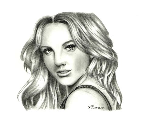 Britney Spears Drawing By Kathrynpedersen On Deviantart
