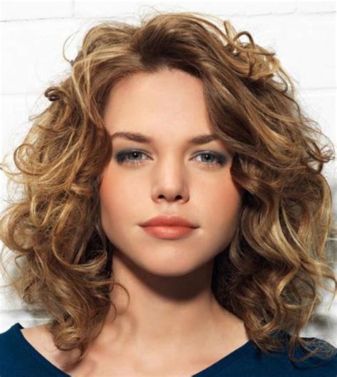 20 Shoulder Length Haircuts For Thick Curly Hair Fashion Style