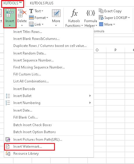 How To Add Watermark In Excel Javatpoint