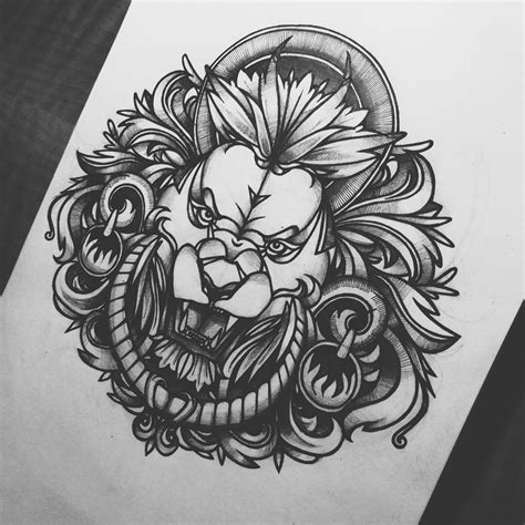 Sketches of tattoos on Behance