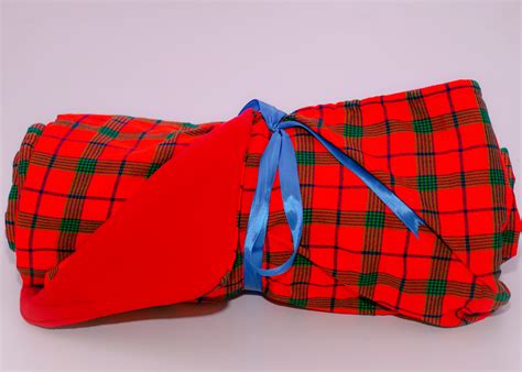 Pine Maasai Fleece Blanket Pablo T Shop