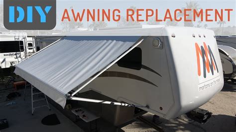 How Easy Is It To Replace Rv Awning Fabric Replacing Aande Awning