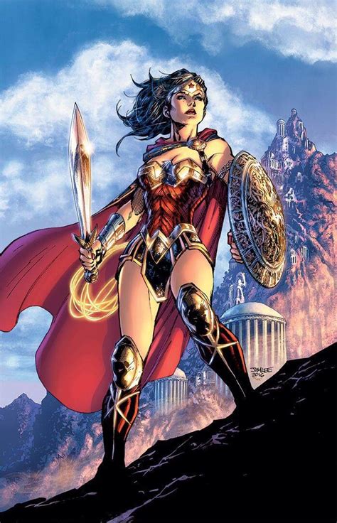 Wonder Woman By Jim Lee Arte Da Mulher Maravilha Wonder Woman Vilãs