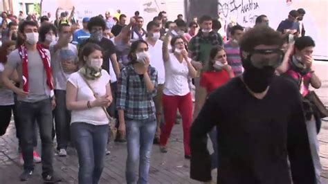 Turkey Protests Thousands Ofdemonstrators Take To Streets YouTube