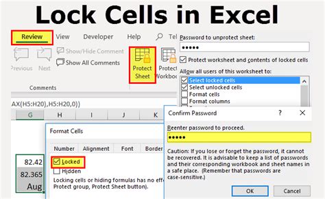 How To Lock Cells For Editing And Protect In Excel Excel Examples