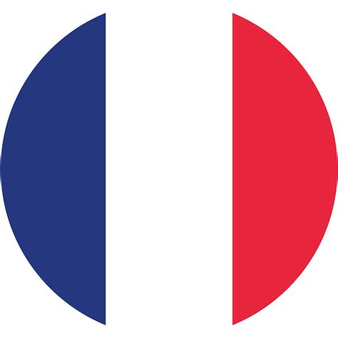 France Png Download Drapeau Rond France Fond Transparent Png