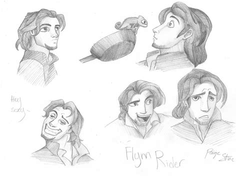 Flynn Rider Sketches By Spiritgoddesstamiko On Deviantart