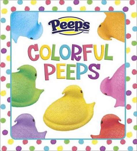 Colorful Peeps By Random House English Board Books Book Free Shipping