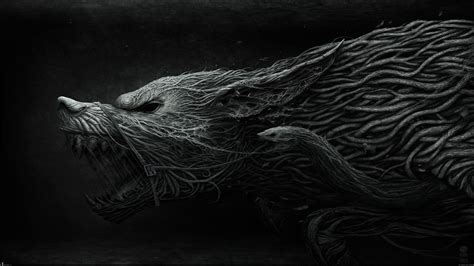 15 Scariest Norse Mythology Creatures Monster List Wolf Wallpaper