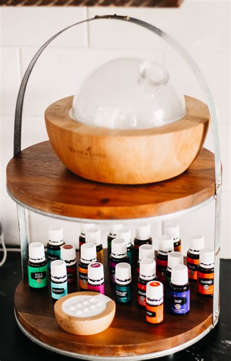 Young living's aria ultrasonic diffuser is a unique, stylish way to bring the benefits of essential oils into your home or workplace. Summer Kitchen Refresh (With images) | Oil storage, Aria ...