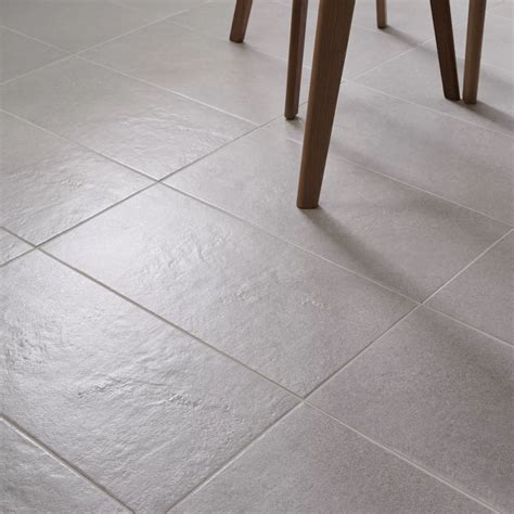 Milestone Ivory Matt Modern Porcelain Floor Tile Pack Of 8 L307mm