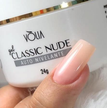 Gel Classic Nude Volia G Nova Formula O Brinde Parcelamento Sem