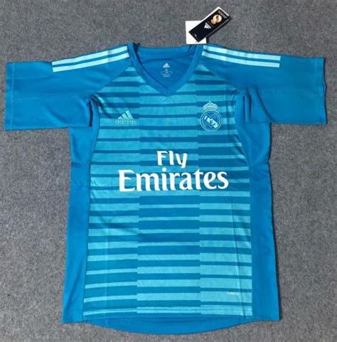 Alibaba.com offers 897 jerseys real madrid products. Real Madrid 2018/19 Away Blue Goalkeeper Shirt Soccer ...