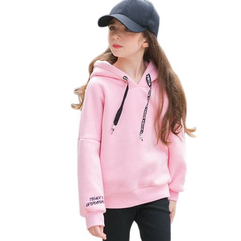 Girls Hoodies For Teenage Girl Clothes Spring Winter Children