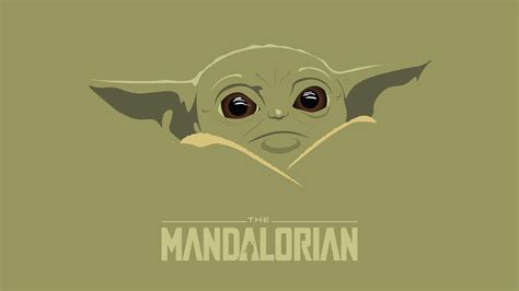 Baby Yoda The Mandalorian On Full Of Green 4k Hd Movies Wallpapers Hd