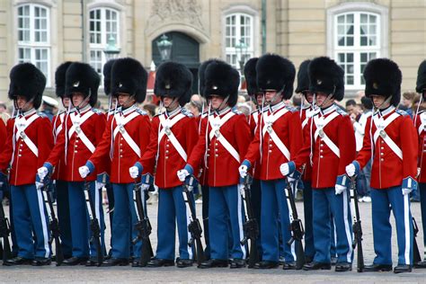 Danish Royal Guards also known as Royal Life Guards by Servicelinket
