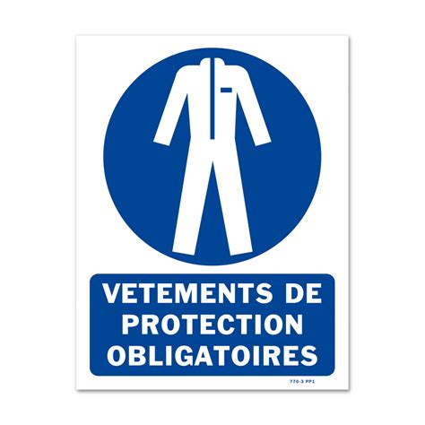 Panneau Signalisation Picto Protection Corps SBE Direct