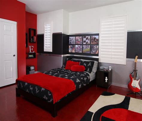 Looking for fun bedroom color combinations? Red Color Interior Design Ideas - Small Design Ideas