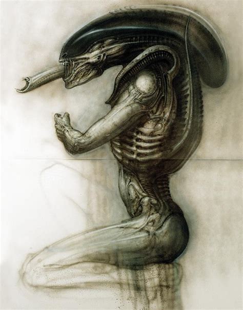 Alien Turns An Exclusive Look At Some Terrifying Concept Art For The Title Creatures Hr