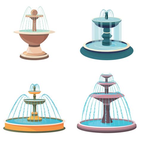 Animated Water Fountain Clipart