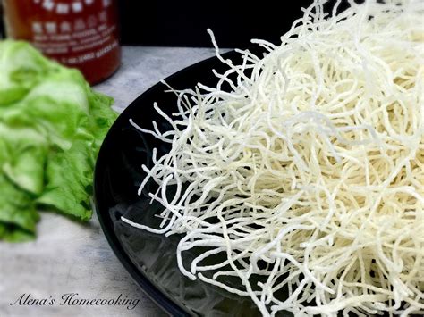 Thai Crispy Rice Noodles Recipe Rice Noodles Fried Rice Noodles