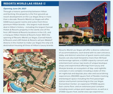 Hilton Las Vegas Resorts World 7500 Bonus Points Per Stay Through