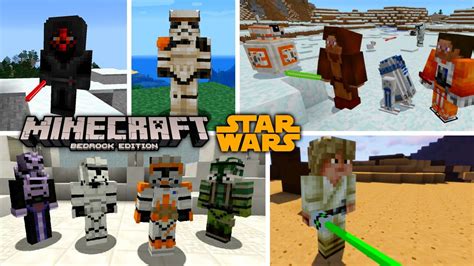 El Mejor Addon De Star Wars Para Minecraft Pe Bedrock 116 Addon