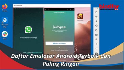 Daftar Emulator Android Terbaik Dan Paling Ringan Biotifor