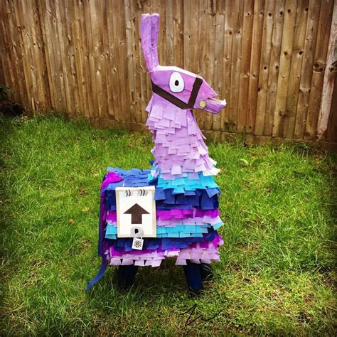 My Girlfriend Made This Awesome Loot Llama For Her Sons Birthday Party
