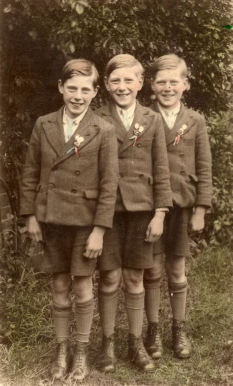 School Uniform Back In The 1930s Boys School Uniform Vintage