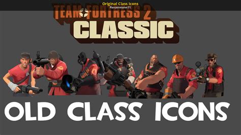 Original Class Icons Team Fortress 2 Classic Mods