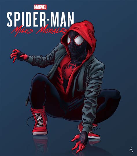 Artstation Spider Man Miles Morales