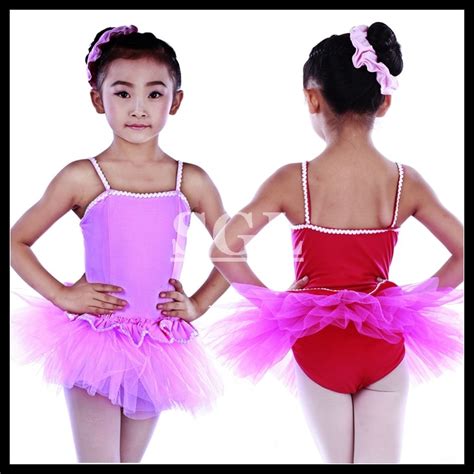 5 Pieces Lot Girls Cotton Lycra Camisole Leotards Girl S Dresses Tutu Ballet Dance Training